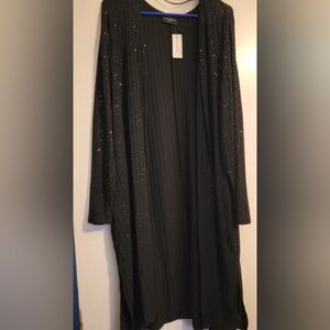 NWT duster cardigan--Perfect Piece For Holiday Parties!